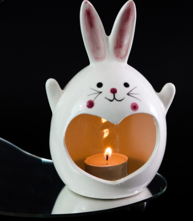 Cute spooky ceramic ornament for seasonal display