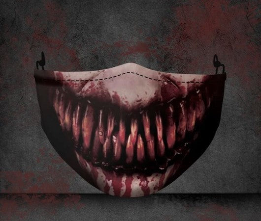 Lightweight Halloween face mask design option