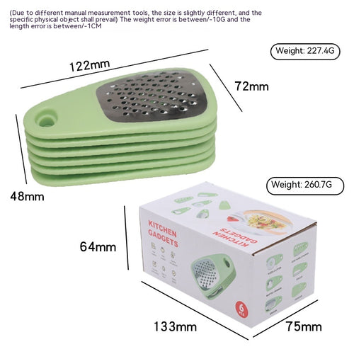 6-Piece Kitchen Gadget Set - Slicer, Peeler & Opener product image