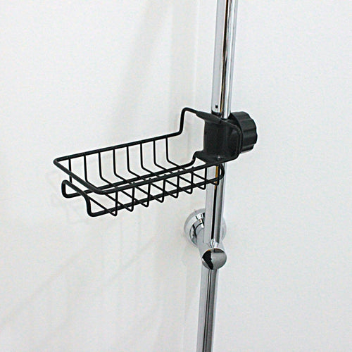 Adjustable Faucet Sink Rack - Sponge & Soap Organizer product image