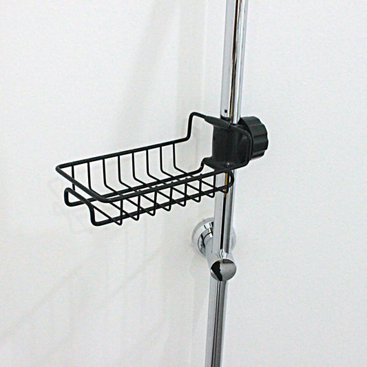 Adjustable Faucet Sink Rack - Sponge & Soap Organizer product image