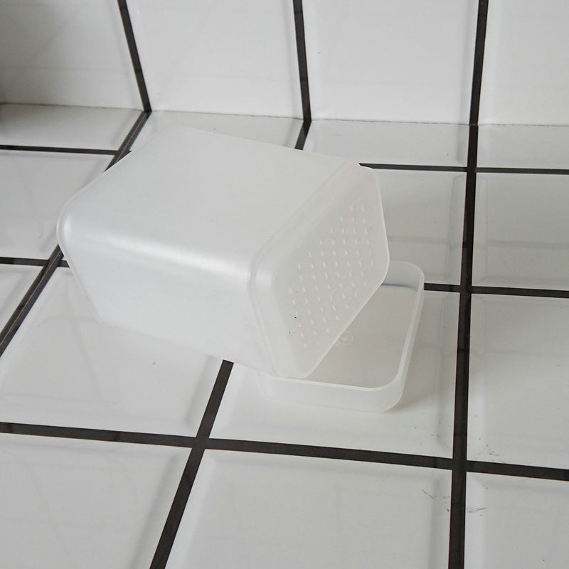 No-drill sink rack for cleaning tools and soap