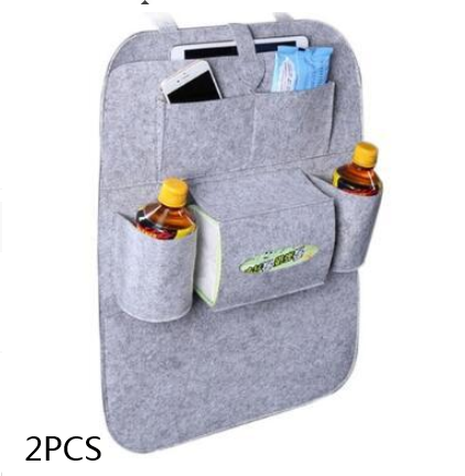 Felt seat gap organizer in multi-pack option