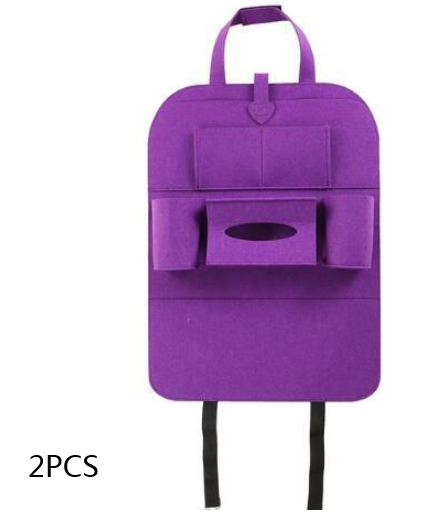 Car seat gap storage organizer in color option