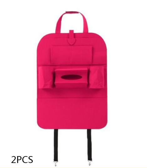 Car seat gap organizer alternate felt storage view