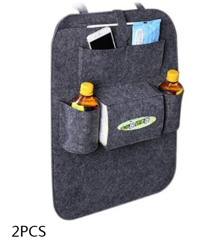 Car seat organizer for phones wallets and small items