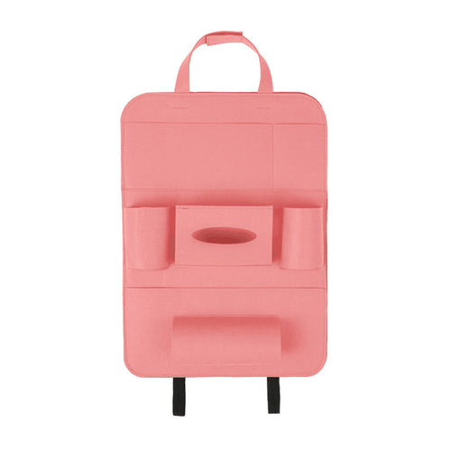 Multi-Pocket Car Backseat Organizer - Felt Storage Panel product image