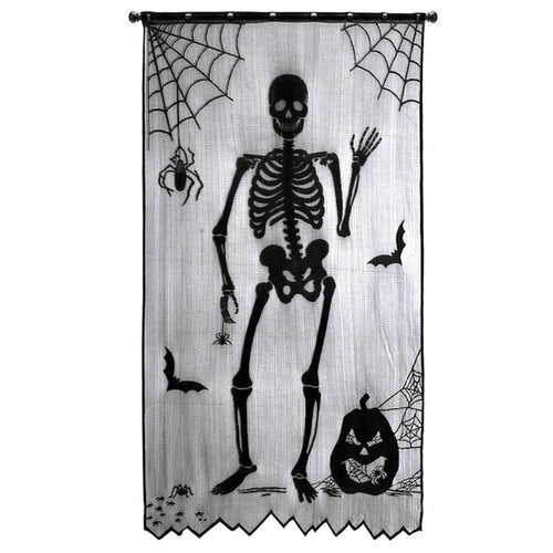 Halloween Pattern Curtain - Easy Seasonal Room Decor product image