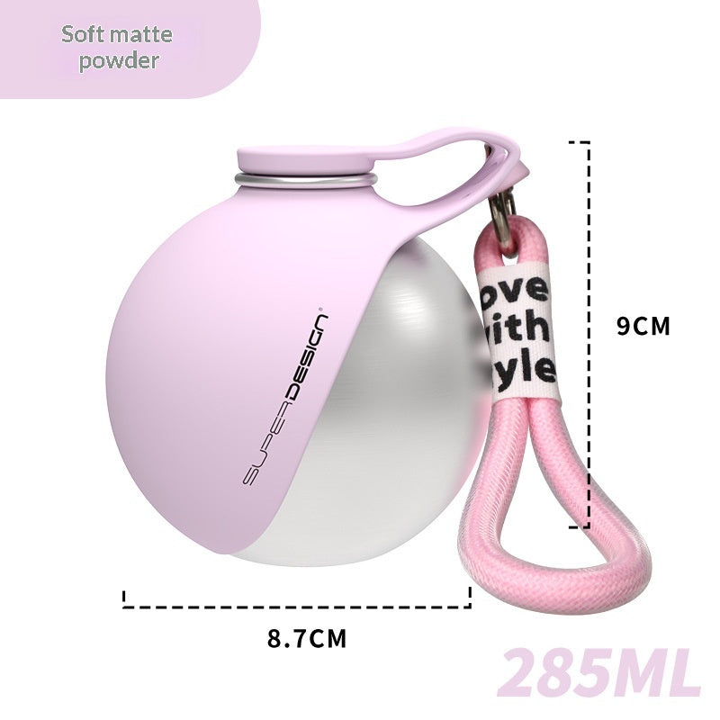 2-in-1 dog water bottle and waste bag dispenser product view