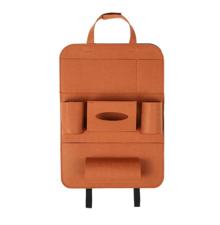 Felt car storage panel in available color option