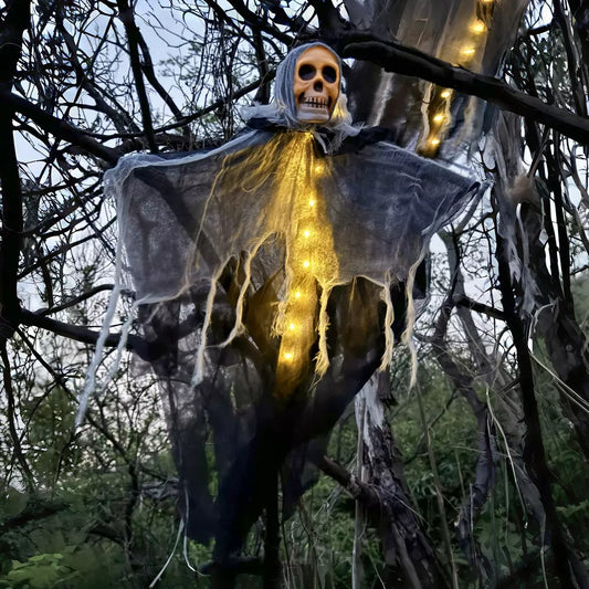 Hanging Ghost Halloween Decoration - Party & Yard Prop product image