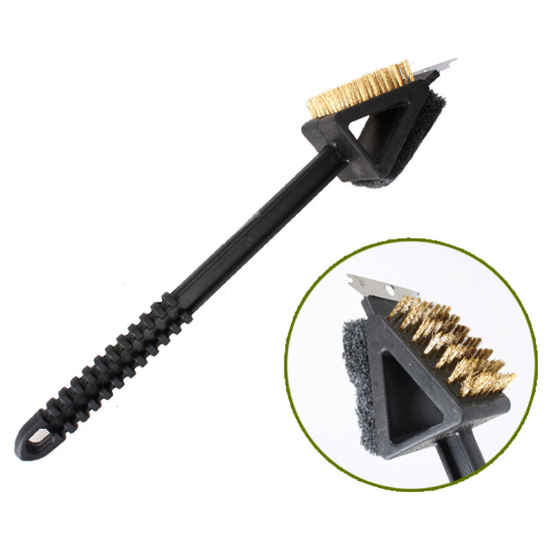 3-in-1 Grill Cleaning Brush & Scraper product image