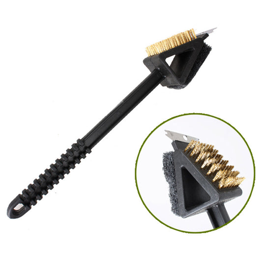 3-in-1 Grill Cleaning Brush & Scraper product image