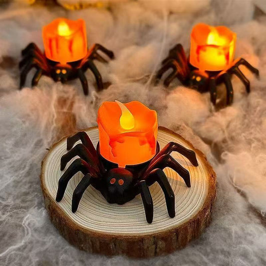 Halloween Spider LED Night Lights - Party Table Decor product image