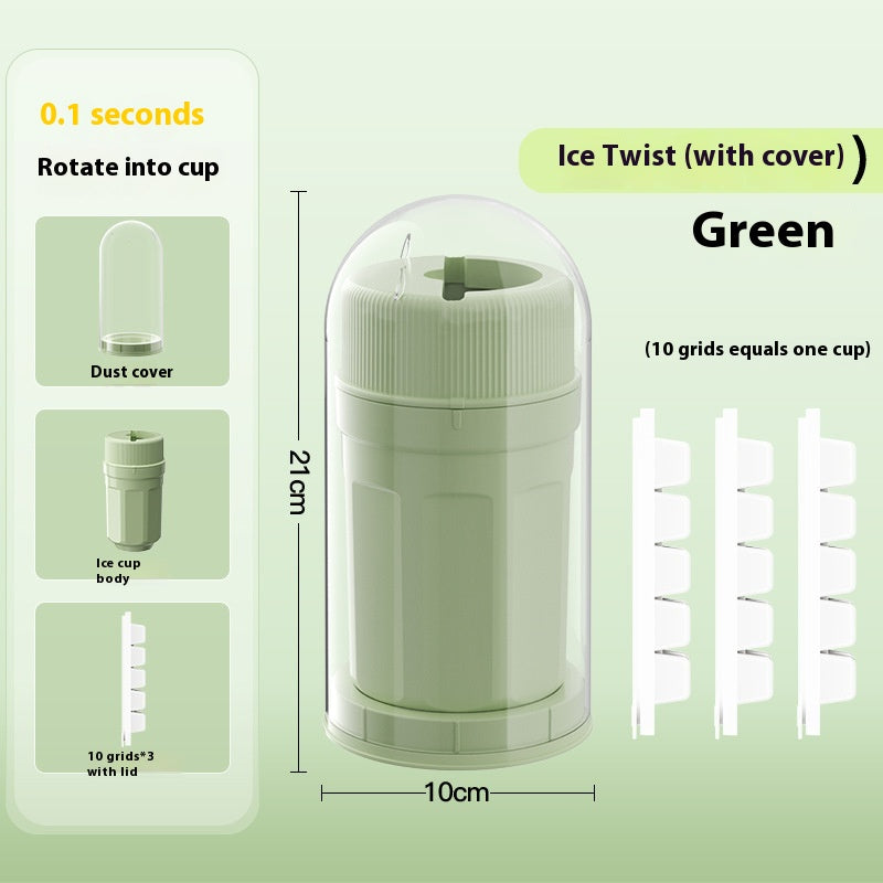 Covered twist-release freezer mold product view