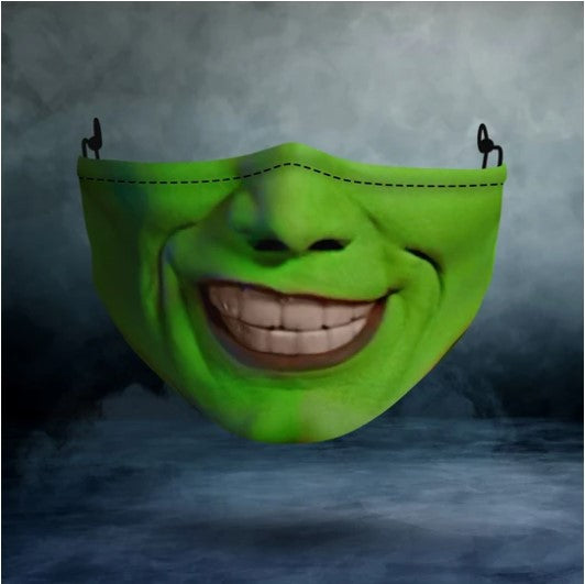 Halloween mask in alternate spooky style