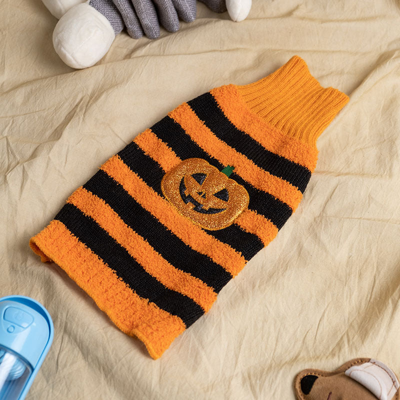 Halloween Dog Sweater - Cozy Pet Costume product image