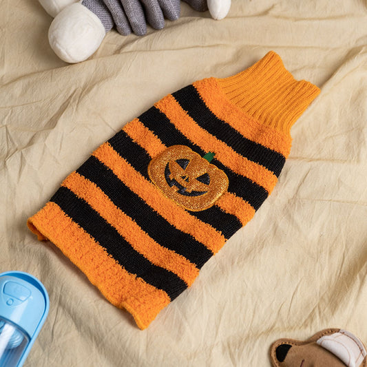 Halloween Dog Sweater - Cozy Pet Costume product image