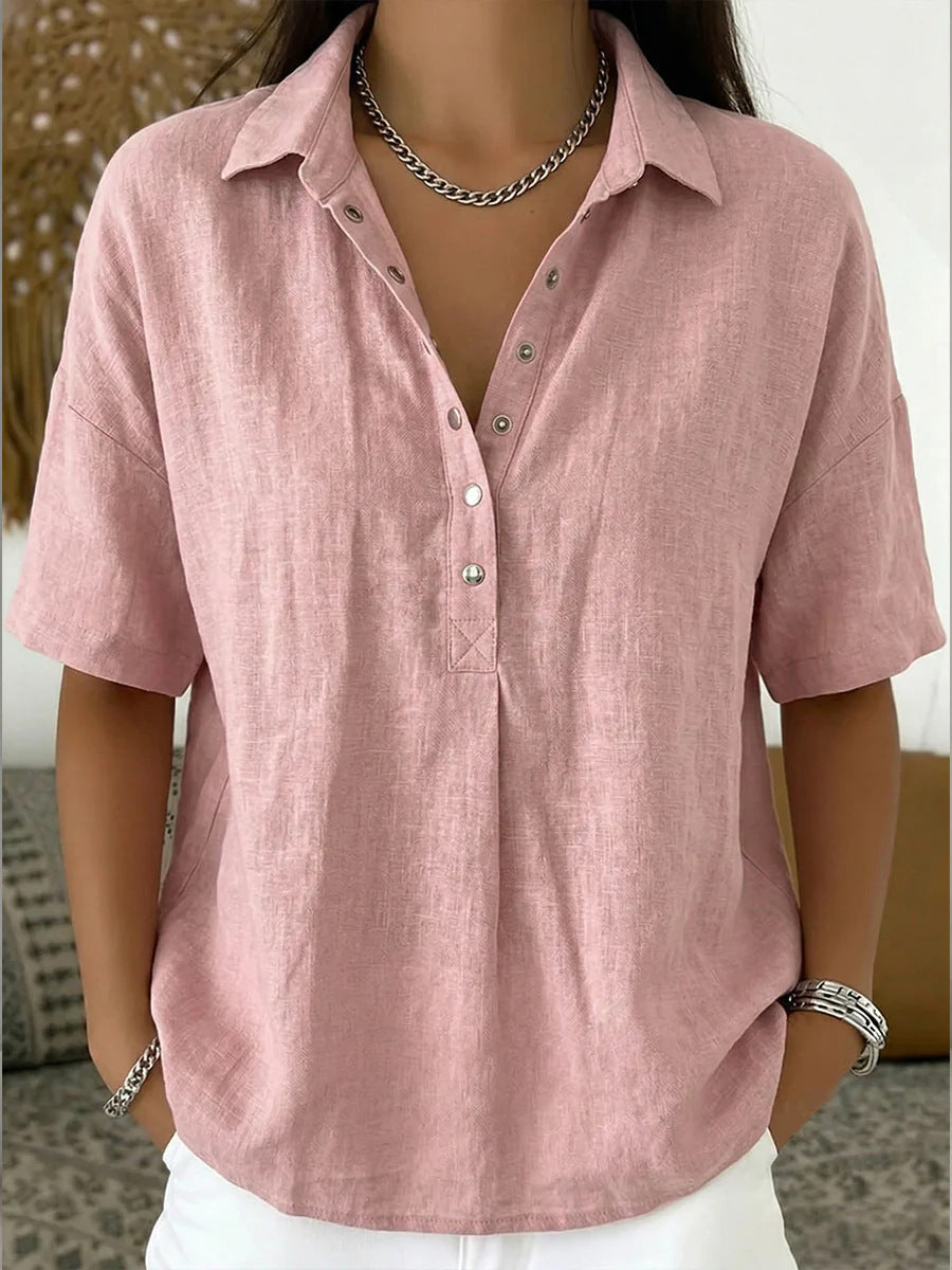 Women's short-sleeve summer top product view