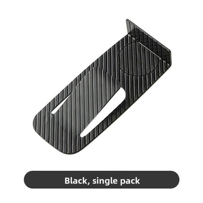 Adhesive door stopper for helping control door movement