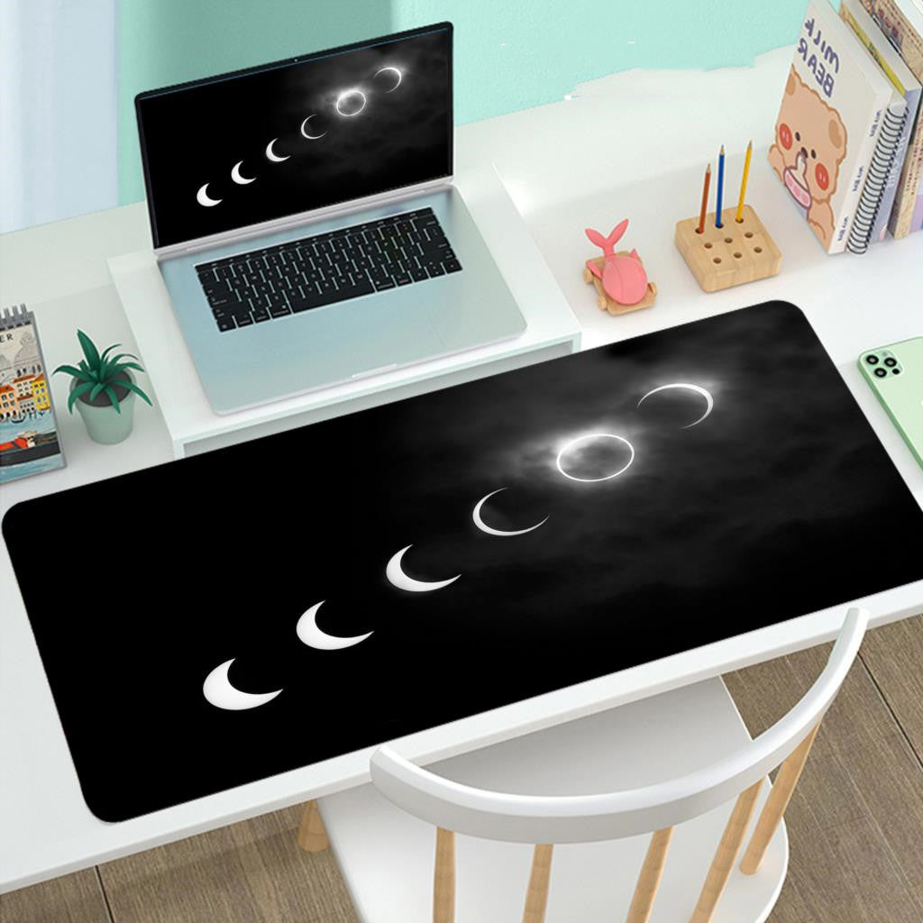 Large desk mouse pad in printed design option