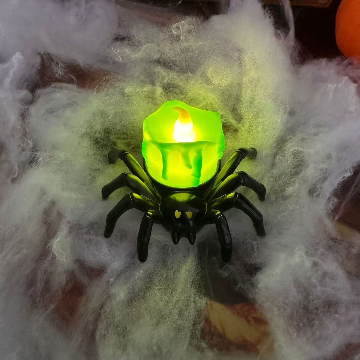 Halloween spider LED light decorative product view