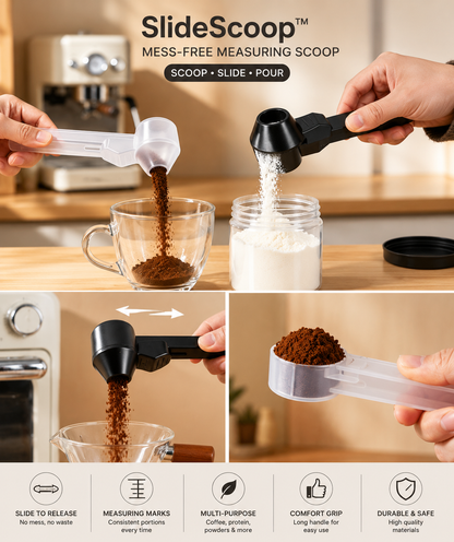 SlideScoop™ Mess-Free Measuring Scoop