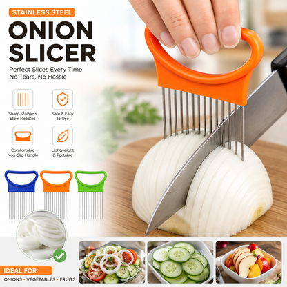 Onion Slicing Guide – Fast, Even Cuts & Safer Prep