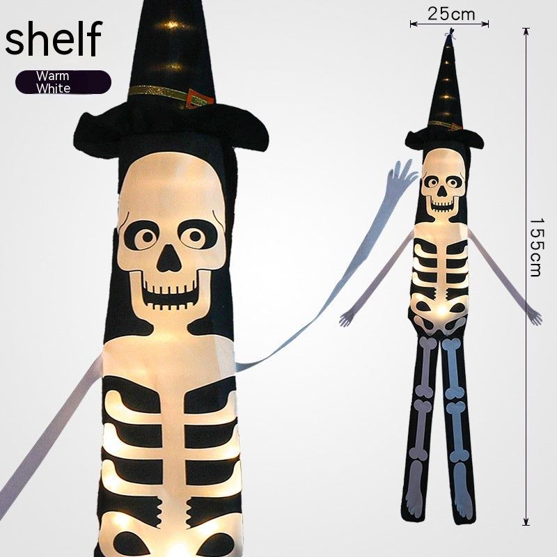 Halloween LED pumpkin or skull decoration option