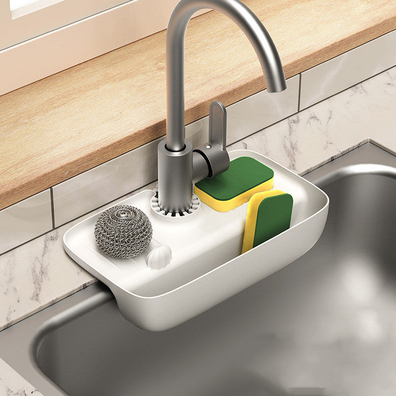 Flexible sink faucet mat in alternate color option