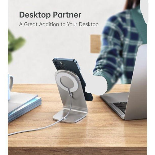 CHOETECH 15W magnetic wireless charging stand product view