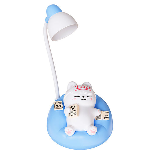 Sleeping Cat Touch Night Light - USB Rechargeable Lamp product image